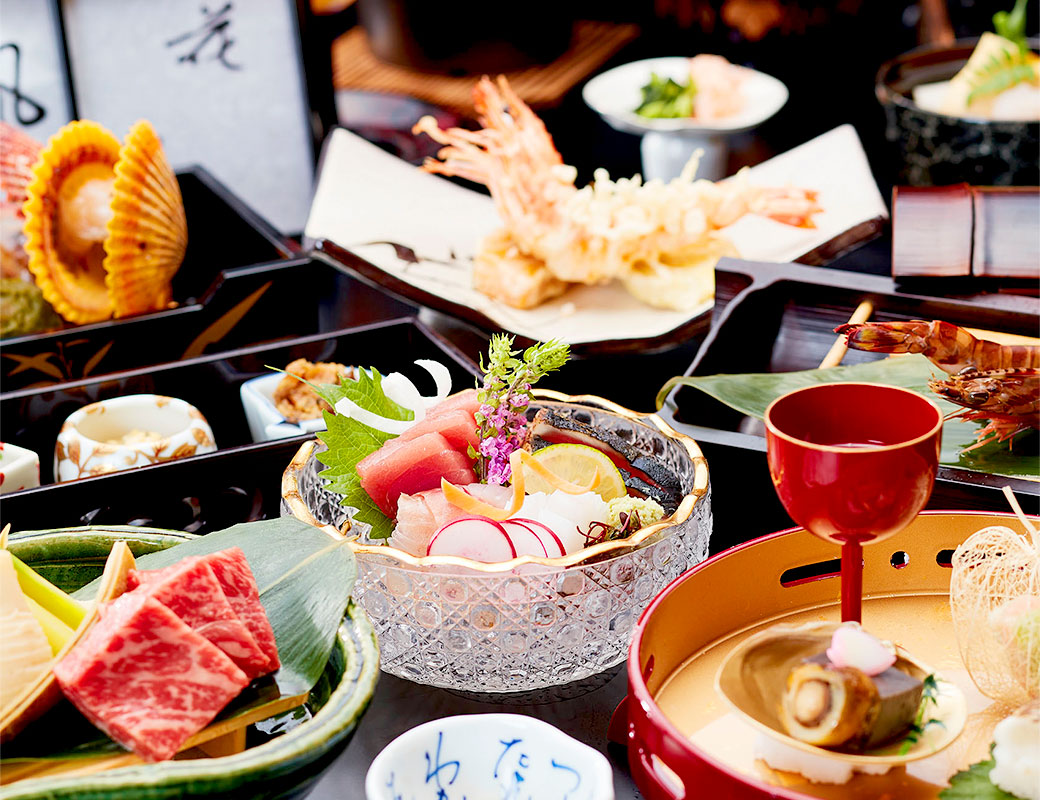 Dinner Japanese conger Kaiseki course